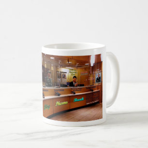 Große Pharma-Bank Kaffeetasse