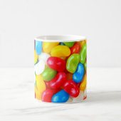 Große Pile von Candy Jelly Beans Kaffeetasse (Mittel)