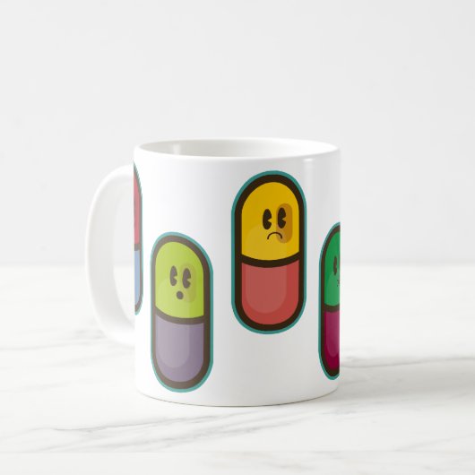 große Pillenschale Kaffeetasse (Vorderseite Links)