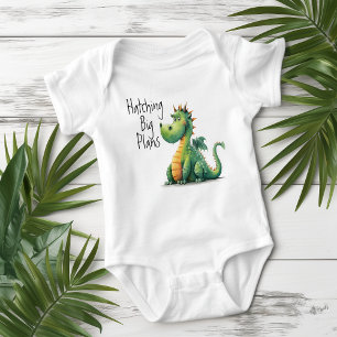 Große Pläne Ausbrüten Drache Baby Strampler