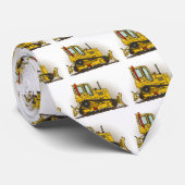 Große Planierraupen-Bulldozer-Krawatte Krawatte (Gerollt)