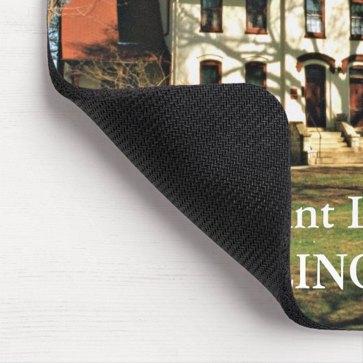 Grosse Point Leuchtturm Illinois Mousepad (Ecke)