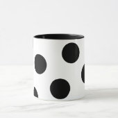 Große Polka Dot Tasse (Zentrum)