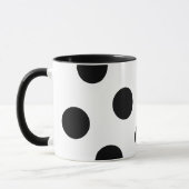 Große Polka Dot Tasse (Links)