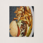 große Pommes frites und Cola Puzzle (Vertikal)