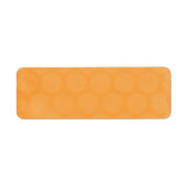 GROSSE POPSIKELORANGE SOMMERPUNKTE CIRCLES POLKA (Vorne)