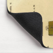 Größe, Population Olney Diagramm Mousepad (Ecke)