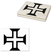 Große portugiesische Cross-Briefmarke Gummistempel (Stempel)
