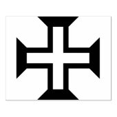 Große portugiesische Cross-Briefmarke Gummistempel (Prägung)