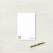 Große Post-it®-Notizen - Benutzerdefiniertes Gesch Post-it Klebezettel (Auf Schreibtisch)