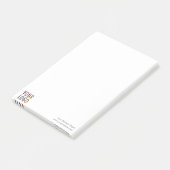 Große Post-it®-Notizen - Benutzerdefiniertes Gesch Post-it Klebezettel (angewinkelt)