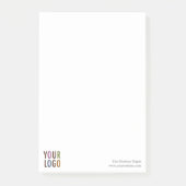 Große Post-it®-Notizen - Benutzerdefiniertes Gesch Post-it Klebezettel (Vorderseite)