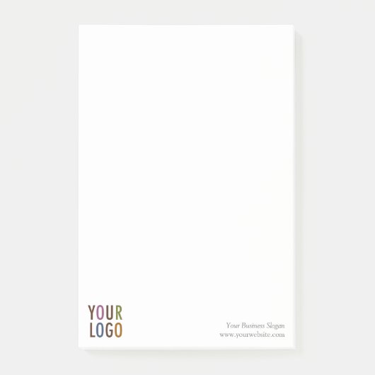 Große Post-it®-Notizen - Benutzerdefiniertes Gesch Post-it Klebezettel (Vorderseite)