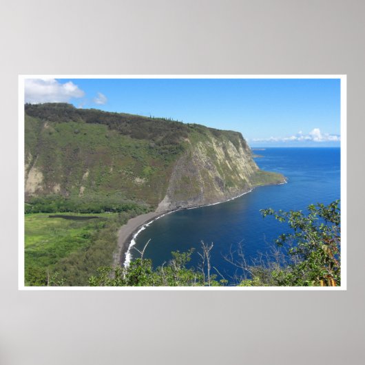 Große Poster und Drucke im Waipio-Tal (Vorne)