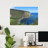Große Poster und Drucke im Waipio-Tal (Heimbüro)
