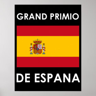 Große Preisliste Spaniens Poster