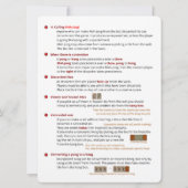 Große Print BMJA Regeln Karte - Spiel (1) (Rückseite)