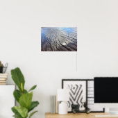 Große Prismatische Frühlingsreflektionen Poster (Heimbüro)