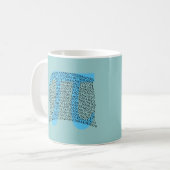 Große PU-Produkte Kaffeetasse (Vorderseite Links)