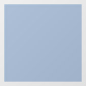 Große Pulverfarbe blaue Fensterverkleidung, 24 Zol Fensteraufkleber (Blatt)