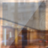 Große Pulverfarbe blaue Fensterverkleidung, 24 Zol Fensteraufkleber (Blatt 2)