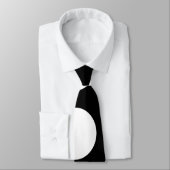 Große Punkte in Schwarzweiss. Krawatte (Gebunden)