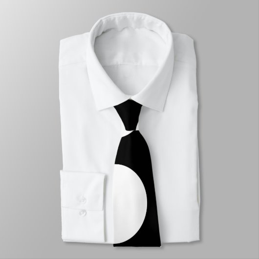 Große Punkte in Schwarzweiss. Krawatte (Gebunden)