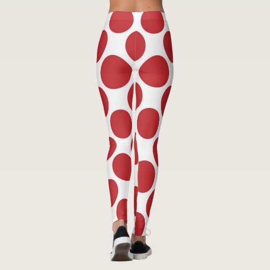Große Punkte Leggings (Rückseite)