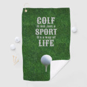 Große Punktzahl mit Personalisierten Golfhandtüche Golfhandtuch (Insitu)