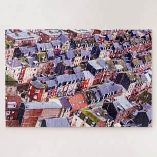 Große Puzzles Le Tréport, Frankreich