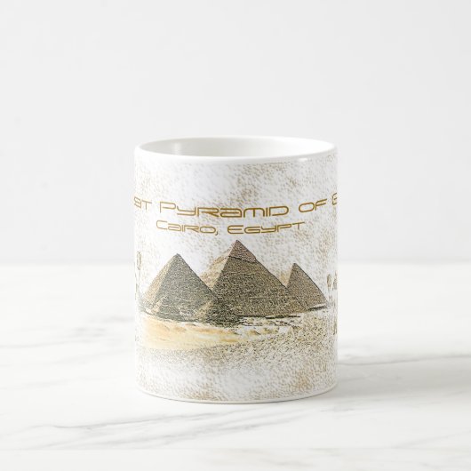 GROSSE PYRAMIDE IN GISEH KAFFEETASSE (Mittel)