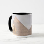 Große Pyramide von Gizeh Ägypten Sphinx Monument W Tasse (Vorderseite Links)