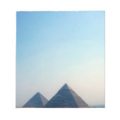große Pyramiden Notizblock (Vorderseite)