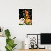 Große Pyrenäen 2- MidEve Poster (Heimbüro)