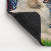 Große Pyrenäen 2 - Starry Night Mousepad (Ecke)