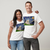 Große Pyrenäen 2 - Starry Night T-Shirt (Unisex)