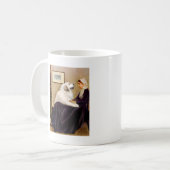 Große Pyrenäen 2 - WHistlers Mutter Kaffeetasse (Vorderseite Links)