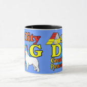 Große Pyrenäen Agility Geschenke Tasse (Zentrum)