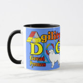 Große Pyrenäen Agility Geschenke Tasse (Links)