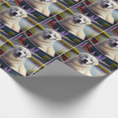 Große Pyrenäen auf dem Paddle: Ein Landschaftliche Geschenkpapier (Ecke)