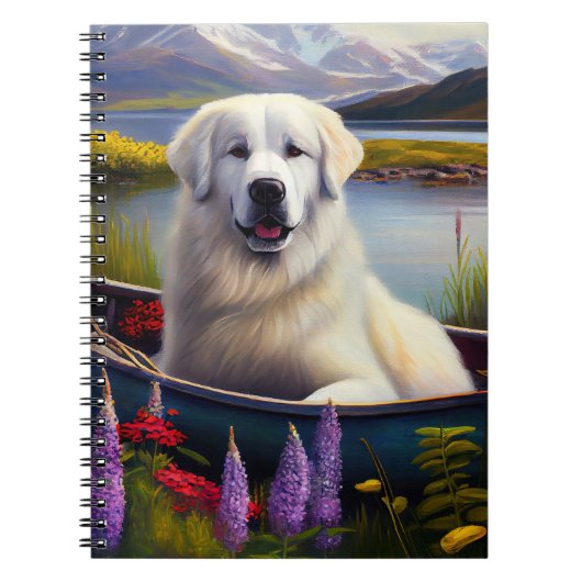 Große Pyrenäen auf dem Paddle: Ein Landschaftliche Notizblock (Vorderseite)