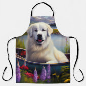 Große Pyrenäen auf dem Paddle: Ein Landschaftliche Schürze (Vorderseite)