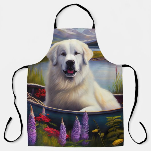 Große Pyrenäen auf dem Paddle: Ein Landschaftliche Schürze (Vorderseite)