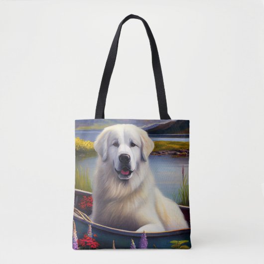 Große Pyrenäen auf dem Paddle: Ein Landschaftliche Tasche (Vorderseite)