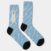 Große Pyrenäen-Badger-Markierungen Socken (Rechts)