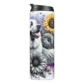 Große Pyrenäen Blumenbeete Thermosbecher (Nach rechts gedreht)