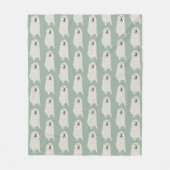 Große Pyrenäen Fleecedecke (Vorderseite)