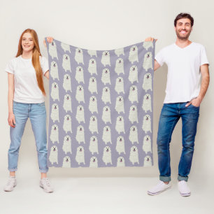 Große Pyrenäen Fleecedecke