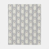 Große Pyrenäen Fleecedecke (Vorderseite)