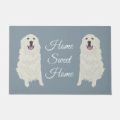 Große Pyrenäen Fußmatte (Vorderseite)